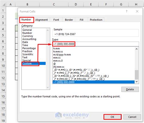 How To Format Phone Number With Country Code In Excel 4 Methods