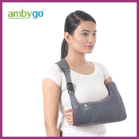 Adjustable Pouch Arm Sling Premium Ambygo India