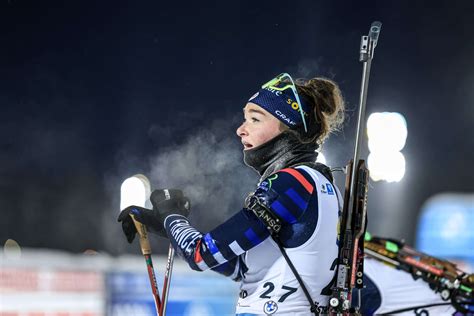 Biathlon Apprendre à gérer le stress pour la première fois Lou