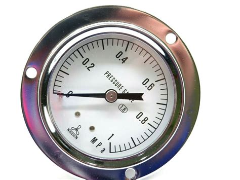 New Nisshin Df N N Pressure Gauge G Mpa Ebay