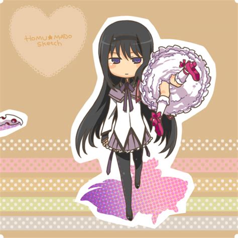 Akemi Homura Kaname Madoka And Kyubey Mahou Shoujo Madoka Magica And