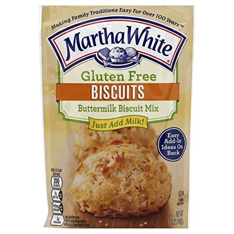 Martha White Gluten Free Buttermilk Biscuit Mix 7 Ounce Pack Of 12