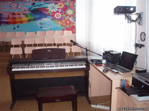 Персональный сайт учителя музыки - Кабинет музыки