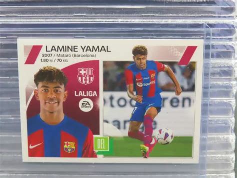 Panini La Liga Santander Este Lamine Yamal Rookie Rc Bis