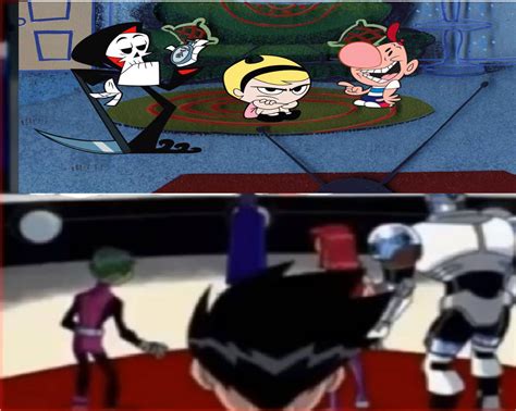 Teen Titans Watch Grim Adventures Of Billy Mandy By Eddsworldfangirl97