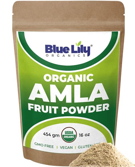 Buy Blue Lily Usda Amla Powder Amalaki Indian Gooseberry Oz Lb