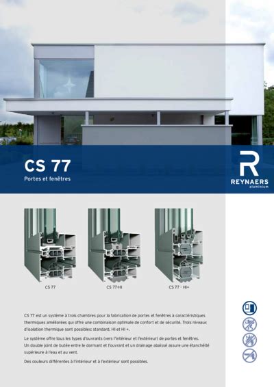 Téléchargements de produits Reynaers Aluminium