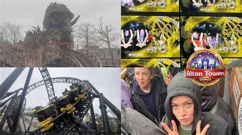 Alton Towers Vlog April 2023🎢 Youtube