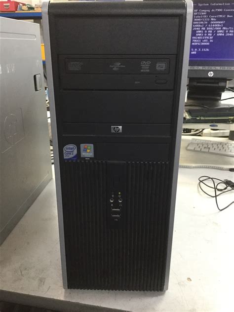 Desktop Tower Pc Hp Compaq Dc Convertible Minitower Appears To