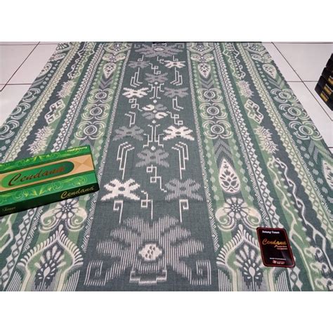 Jual Sarung Tenun Cendana Premier Benang Motif Toraja Multi