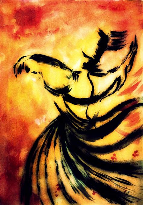 Sufi Dance Painting By Drmariam On Deviantart