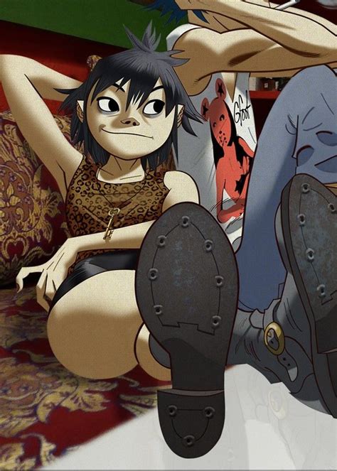 Noodle Gorillaz Illustrazioni Disegni