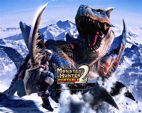 Monster Hunter Freedom 2 Playstation Portable Wallpapers Fonds Décran