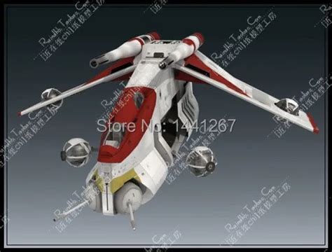 Aliexpress.com : Buy 3D Paper Model Star Wars Republic Gunship Model ...