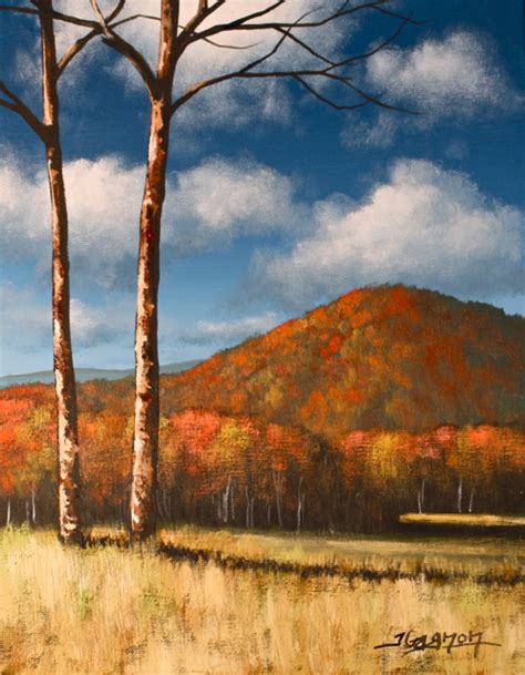 Simply Autumn - Acrylic Painting Lesson | Tim Gagnon Studio