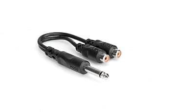 Hosa Ypr Ypr Ts To Dual Rca Female Reverb