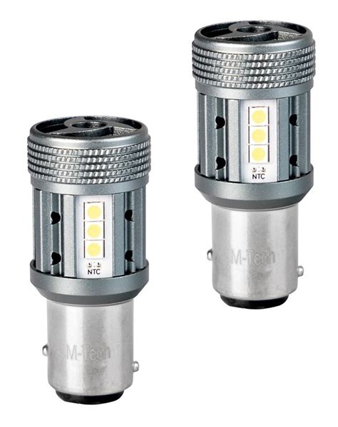 BAY15d 1157 Autolamp Set 2 Stuks 6500K P21 5W 12V 24V LEDPLANET NL