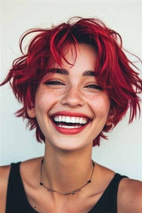 30 Stunning Red Hair Color Ideas For 2025 In 2024 Short Red Hair