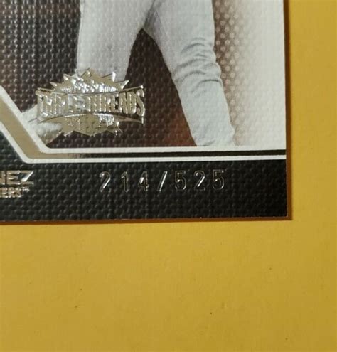 Topps Triple Threads Sepia Edgar Martinez For Sale