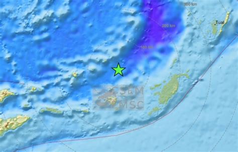 Potres Magnitude 6 9 Stupnjeva U Moru Kod Indonezije Telegram Hr