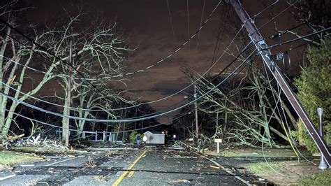 Nj Tornadoes Confirmed By National Weather Service In New Jersey On