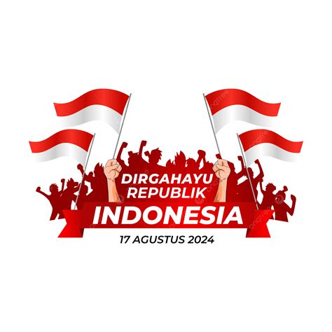 Spanduk Hari Kemerdekaan Indonesia 17 Agustus 2024 Vektor Kemerdekaan 79 Tema Kemerdekaan 2024