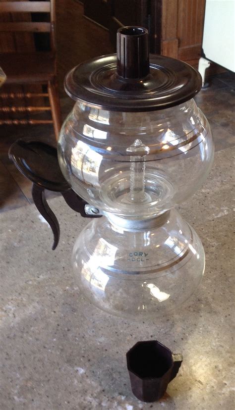 Vintage Glass Stovetop Percolator - Glass Designs