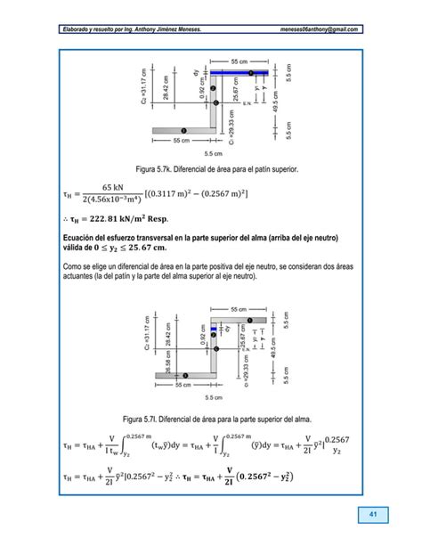 Esfuerzo Cortante Transversal En Vigas Ejercicios Resueltos Pdf