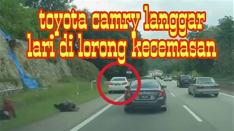 Pemandu Toyota Camry Serah Diri Selepas Langgar Lari Di Lorong