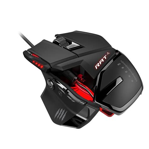 Mad Catz RAT 4 Gaming Mouse PC Buy Now At Mighty Ape Australia