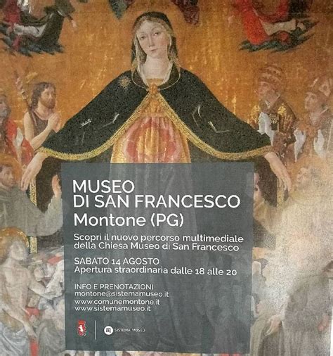 Museo Montone On Instagram Il Museo Comunale San Francesco Di Montone