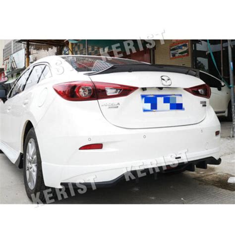 For Mazda M Axela Sedan Abs Lip Wing