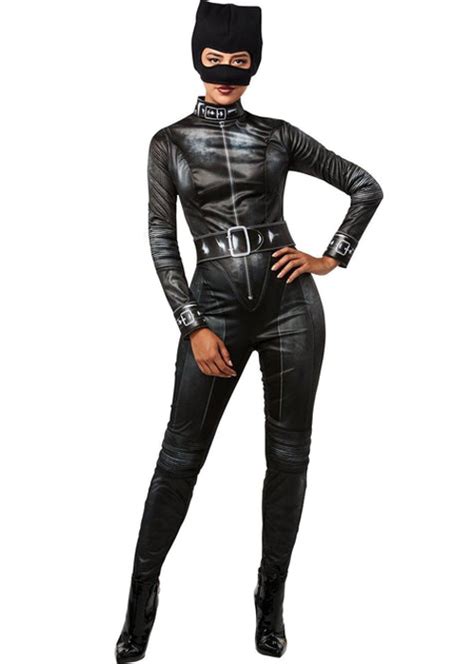 Womens The Batman Selina Kyle Catwoman Costume Struts Party