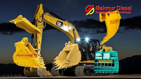 Menjual Spare Part Alat Berat Injektor Parts Bucket Excavator Dan