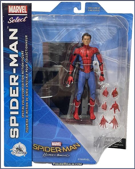 Spider Man Marvel Select Spider Man Homecoming Diamond Select