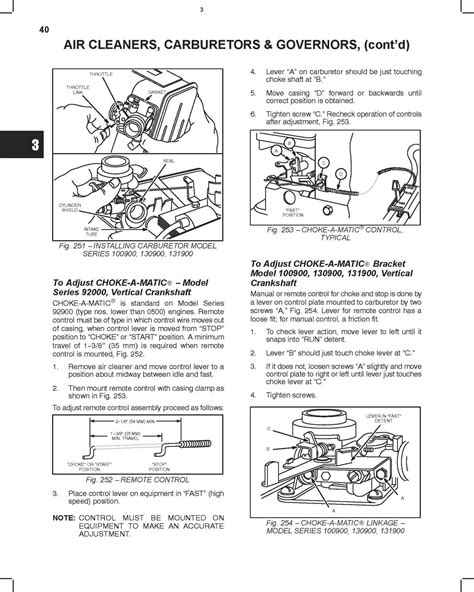 Briggs Stratton 190cc Engine Parts Manual