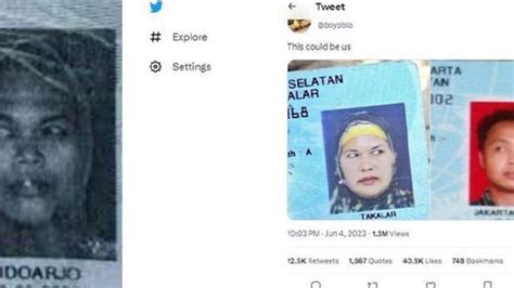 Viral Foto KTP Saling Lirik Yang Bikin Ngakak Ternyata Bisa Diganti