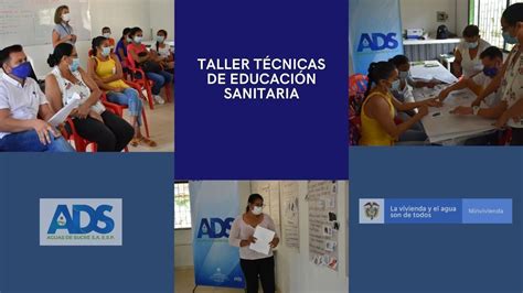 Taller De TÉcnicas De EducaciÓn Sanitaria Aguas De Sucre S A E S P