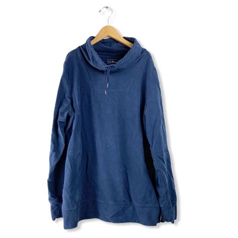 Lands End Tunic Cowl Neck Sweatshirt