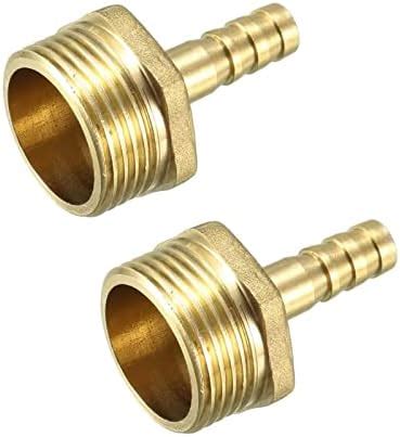 Top Vigor Pcs Brass Barb Hose Fitting Connector Adapter Mm Barbed X