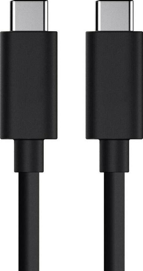 Powertech Regular USB 3 0 Cable USB C male USB C male Μαύρο 1m CAB