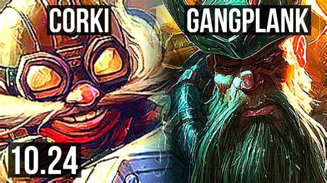 CORKI Vs GANGPLANK TOP 9 0 4 66 Winrate Rank 8 Corki Legendary