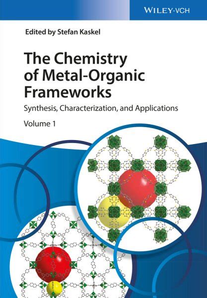 Chemistry Of Metal Organic Frameworks Synthesis Characterization