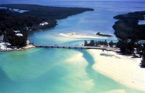 Florida Memory • Aerial View Looking North Over Blind Pass Between Captiva And Sanibel Islands