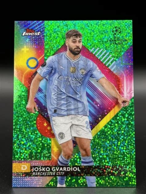 TOPPS UCC FINEST 2023 2024 Josko Gvardiol Manchester City Parallel