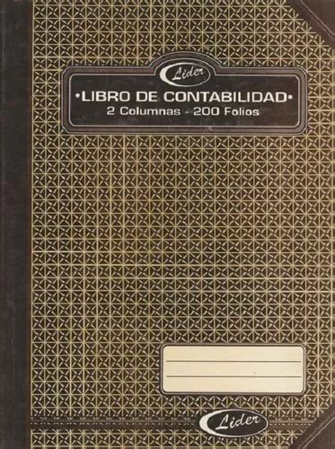 Libros De Contabilidad 2 Columnas 200 Folios MercadoLibre