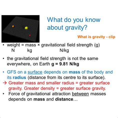 Gravity and Orbits – physics lesson P7b (Astronomy) • Teacha!