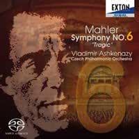 Mahler Symphony No 6 Hybrid SACD Mahler Vladimir Ashkenazy Czech