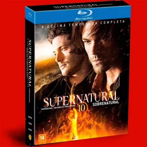 Blu ray Supernatural Décima 10ª Temporada Lacrado MercadoLivre