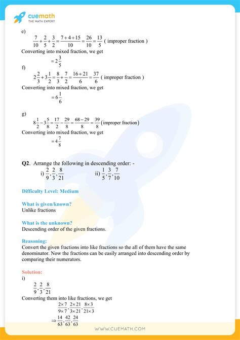 Ncert Solutions Class 7 Maths Chapter 2 Fractions And Decimals